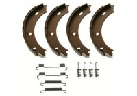 Bromsbackar, sats, parkeringsbroms GS8466 TRW