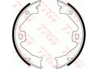 Bromsbackar, sats, parkeringsbroms GS8469 TRW