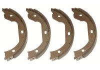 Bromsbackar, sats, parkeringsbroms GS8478 TRW