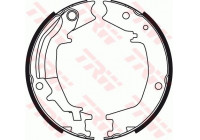 Bromsbackar, sats, parkeringsbroms GS8489 TRW