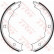 Bromsbackar, sats, parkeringsbroms GS8683 TRW