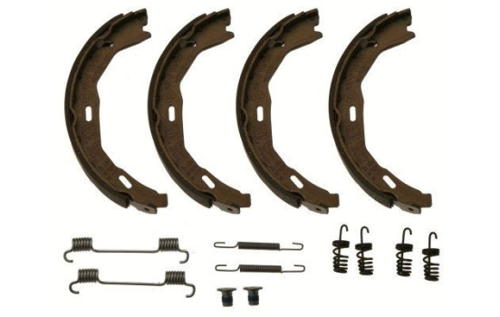 Bromsbackar, sats, parkeringsbroms GS8745 TRW, bild 2