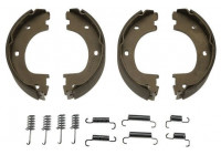 Bromsbackar, sats, parkeringsbroms GS8777 TRW
