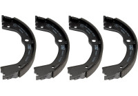 Bromsbackar, sats, parkeringsbroms GS8871 TRW