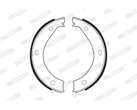 Bromsbackar, sats, parkeringsbroms PREMIER FSB272 Ferodo, bild 2