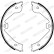 Bromsbackar, sats, parkeringsbroms PREMIER FSB4000 Ferodo, miniatyr 3