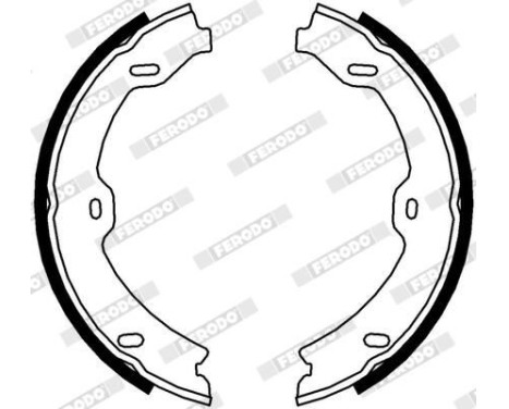 Bromsbackar, sats, parkeringsbroms PREMIER FSB4002 Ferodo, bild 3