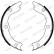 Bromsbackar, sats, parkeringsbroms PREMIER FSB4004 Ferodo, miniatyr 3