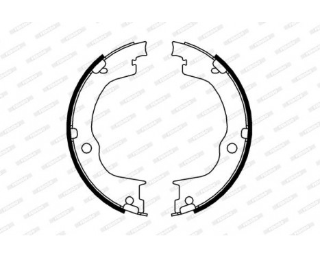 Bromsbackar, sats, parkeringsbroms PREMIER FSB4006 Ferodo, bild 2