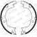Bromsbackar, sats, parkeringsbroms PREMIER FSB4006 Ferodo, miniatyr 3