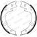 Bromsbackar, sats, parkeringsbroms PREMIER FSB4014 Ferodo, miniatyr 2