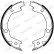 Bromsbackar, sats, parkeringsbroms PREMIER FSB4021 Ferodo, miniatyr 2