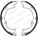 Bromsbackar, sats, parkeringsbroms PREMIER FSB4060 Ferodo, miniatyr 2