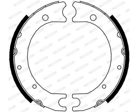 Bromsbackar, sats, parkeringsbroms PREMIER FSB4119 Ferodo