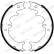 Bromsbackar, sats, parkeringsbroms PREMIER FSB4120 Ferodo, miniatyr 2