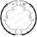 Bromsbackar, sats, parkeringsbroms PREMIER FSB4125 Ferodo, miniatyr 2