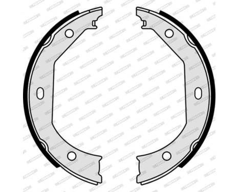 Bromsbackar, sats, parkeringsbroms PREMIER FSB585 Ferodo, bild 2