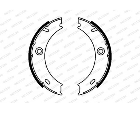 Bromsbackar, sats, parkeringsbroms PREMIER FSB625 Ferodo, bild 2