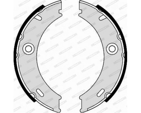 Bromsbackar, sats, parkeringsbroms PREMIER FSB625 Ferodo, bild 3