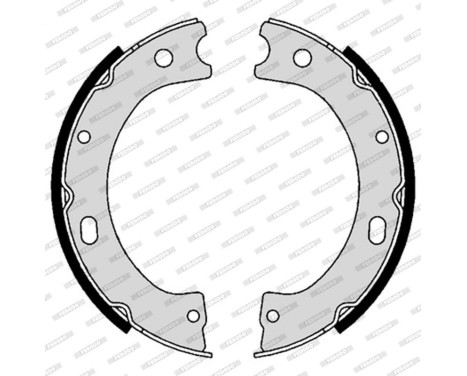 Bromsbackar, sats, parkeringsbroms PREMIER FSB641 Ferodo, bild 2