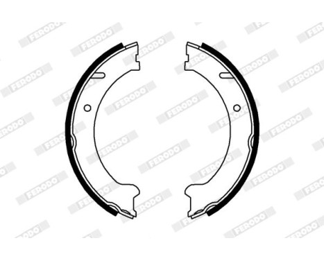 Bromsbackar, sats, parkeringsbroms PREMIER FSB646 Ferodo, bild 2