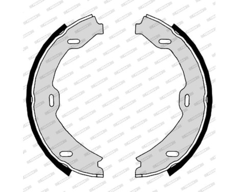 Bromsbackar, sats, parkeringsbroms PREMIER FSB647 Ferodo, bild 2
