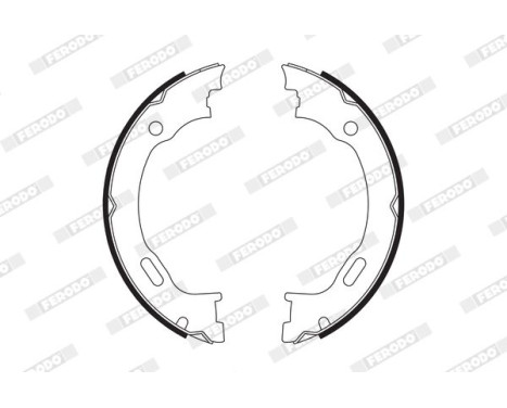 Bromsbackar, sats, parkeringsbroms PREMIER FSB662 Ferodo, bild 2
