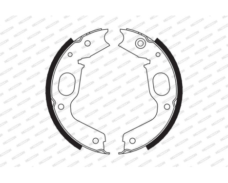 Bromsbackar, sats, parkeringsbroms PREMIER FSB663 Ferodo, bild 2