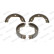 Bromsbackar, sats, parkeringsbroms PREMIER FSB668 Ferodo