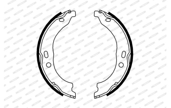 Bromsbackar, sats, parkeringsbroms PREMIER FSB696 Ferodo, bild 2