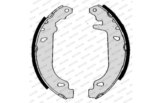 Bromsbackar, sats PREMIER FSB243 Ferodo, bild 2