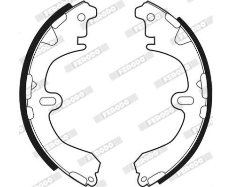 Bromsbackar, sats PREMIER FSB321 Ferodo, bild 3