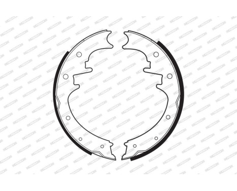 Bromsbackar, sats PREMIER FSB524 Ferodo