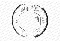 Bromsbackar, sats PREMIER FSB618 Ferodo