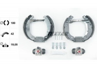 Bromsbackar, sats Shoe Kit Pro