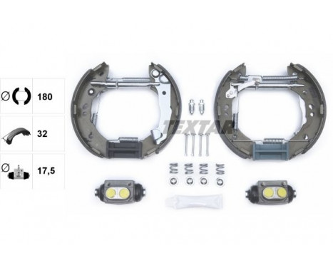 Bromsbackar, sats Shoe Kit Pro