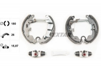 Bromsbackar, sats Shoe Kit Pro