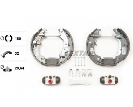 Bromsbackar, sats Shoe Kit Pro