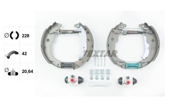 Bromsbackar, sats Shoe Kit Pro