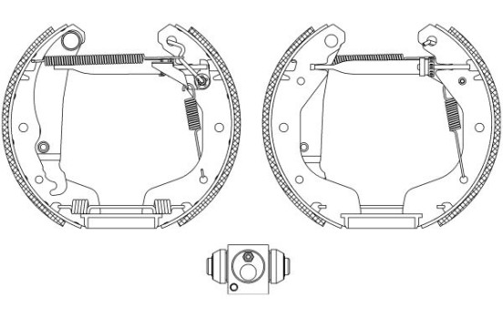 Bromsbackar, sats Shoe Kit Pro, bild 2
