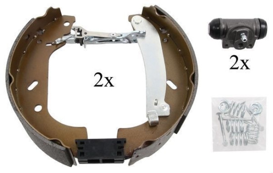 Bromsbackar, sats SMARTKIT 111409 ABS