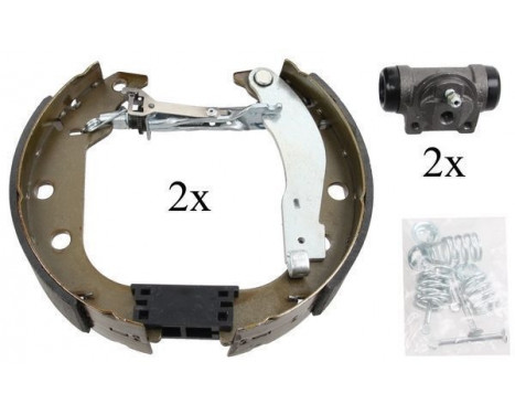 Bromsbackar, sats SMARTKIT 111413 ABS