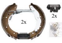 Bromsbackar, sats SMARTKIT 111418 ABS