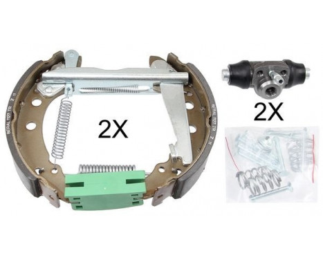 Bromsbackar, sats SMARTKIT 111429 ABS