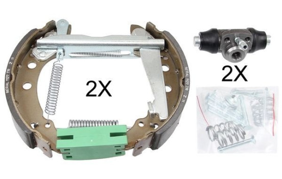 Bromsbackar, sats SMARTKIT 111429 ABS