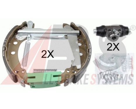 Bromsbackar, sats SMARTKIT 111429 ABS, bild 2