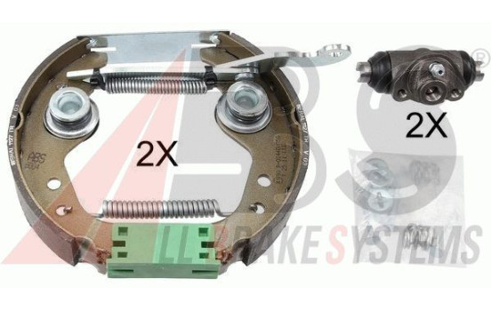 Bromsbackar, sats SMARTKIT 111434 ABS, bild 2