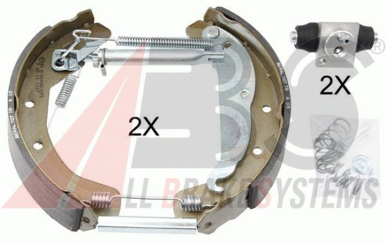 Bromsbackar, sats SMARTKIT 111441 ABS, bild 2