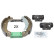 Bromsbackar, sats SMARTKIT 111449 ABS