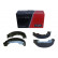 Bromsbackar, sats, miniatyr 2